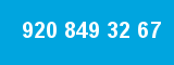 920 849 32 67 920 849 32 67